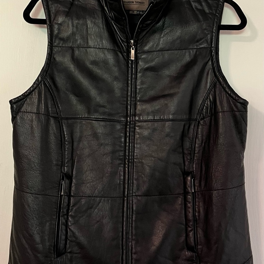 Brandon Thomas leather vest